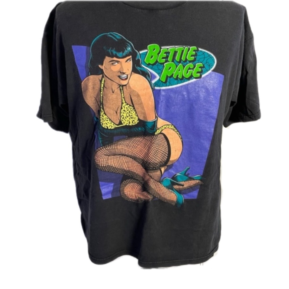 Vintage 1990s Bettie Page T Shirt